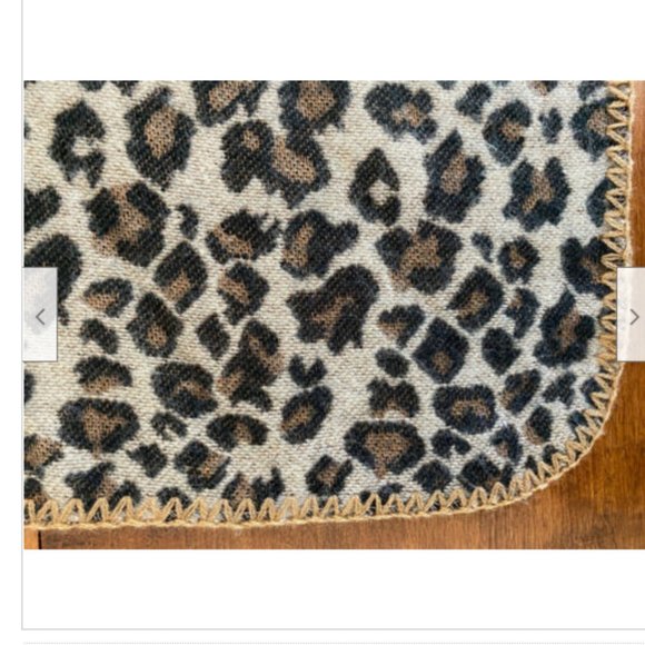 OPEN FRONT LEOPARD PRINT JACKET WRAP SWEATER OS - Picture 14 of 16